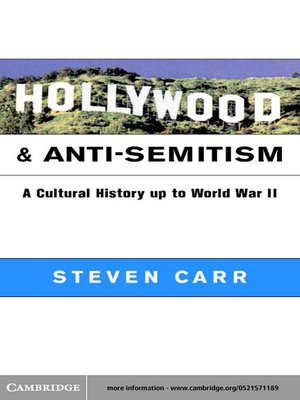 cover image of Hollywood and Anti-Semitism